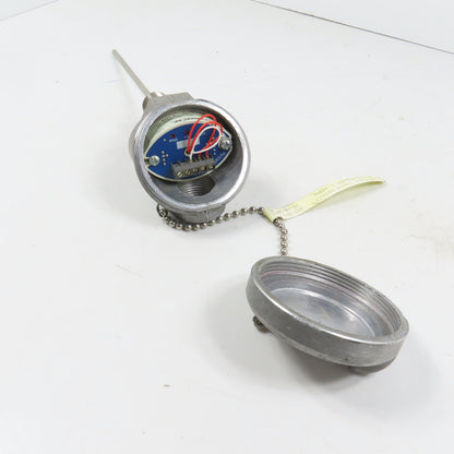 Pyromation 401-185-1800F-00 Temperature Transmitter 0-200°F 6.5" Probe