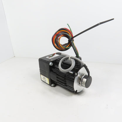 Bodine 34B3FEBL-W2 24VDC 1/5HP Gear Motor 20.4:1 Ratio 77 Lb-in 123RPM + Encoder