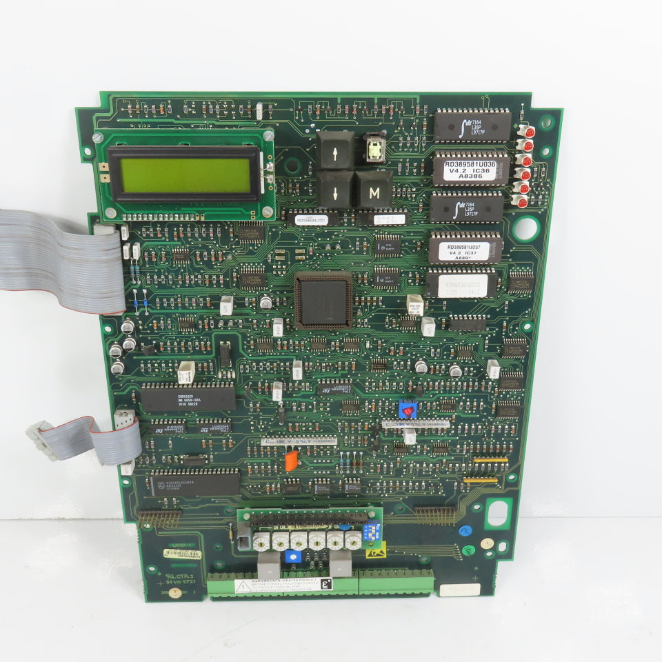 Parker Eurotherm Drives 385356 Control Circuit Board + Display MDLS16265LP-04