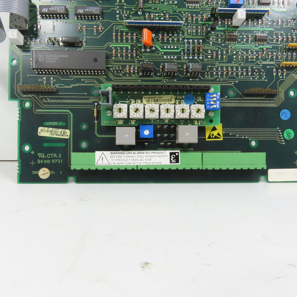 Parker Eurotherm Drives 385356 Control Circuit Board + Display MDLS16265LP-04