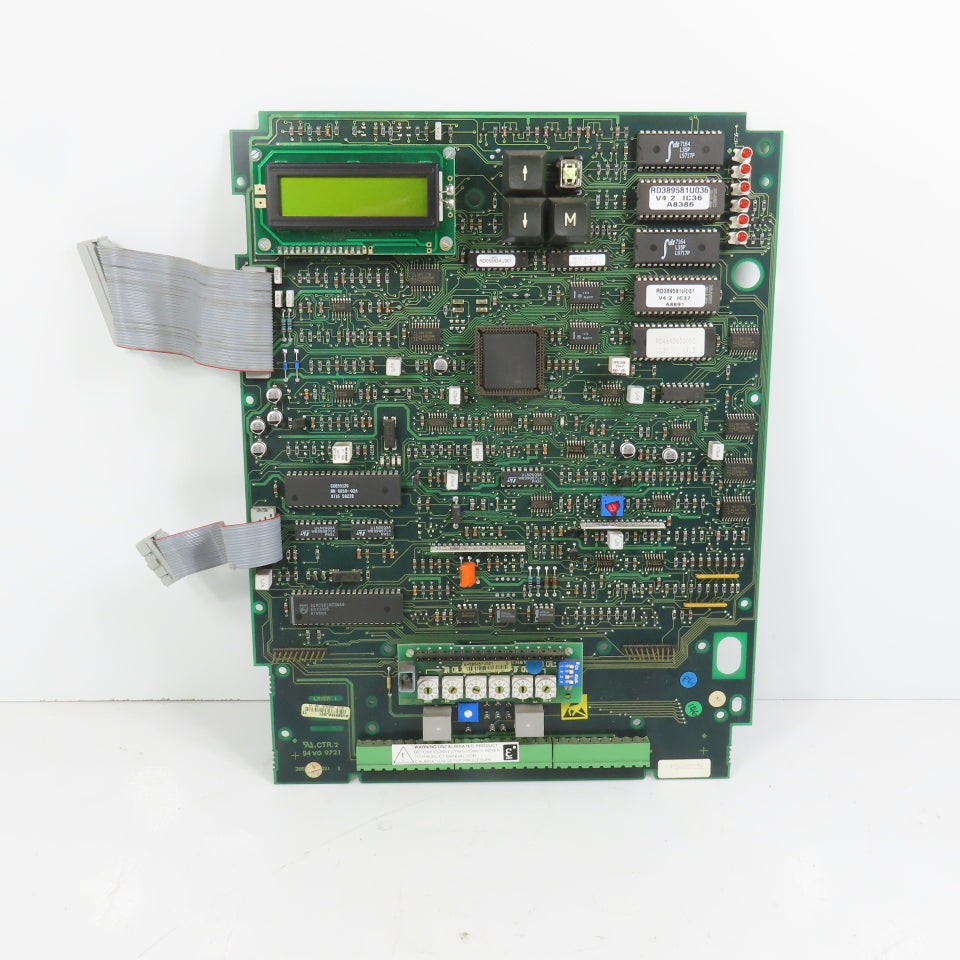 Parker Eurotherm Drives 385356 Control Circuit Board + Display MDLS16265LP-04