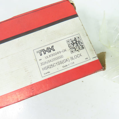 THK HSR25C1SS(GK) Linear Motion Block Size 25 NEW