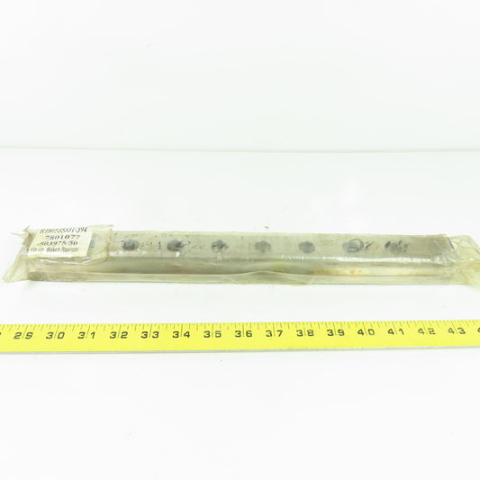 Bosch Rexroth 7801077 R180535331 Linear Ball Guide Rail 394mm OAL