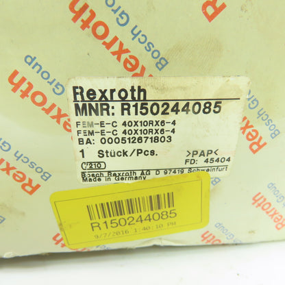 Rexroth FEM-E-C 40X10RX6-4 R150244085 Ball Screw Nut NEW