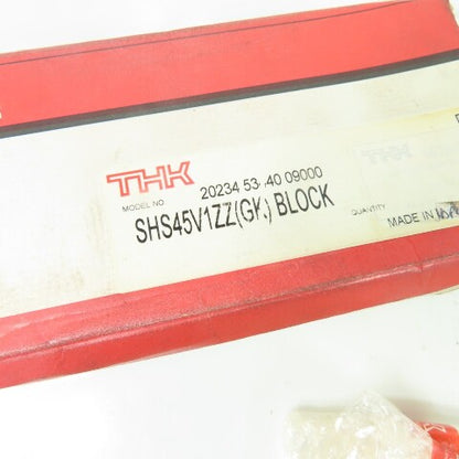 THK SHS45V1ZZ(GK) Linear Motion Caged Ball LM Guide Block NEW 140mm OAL