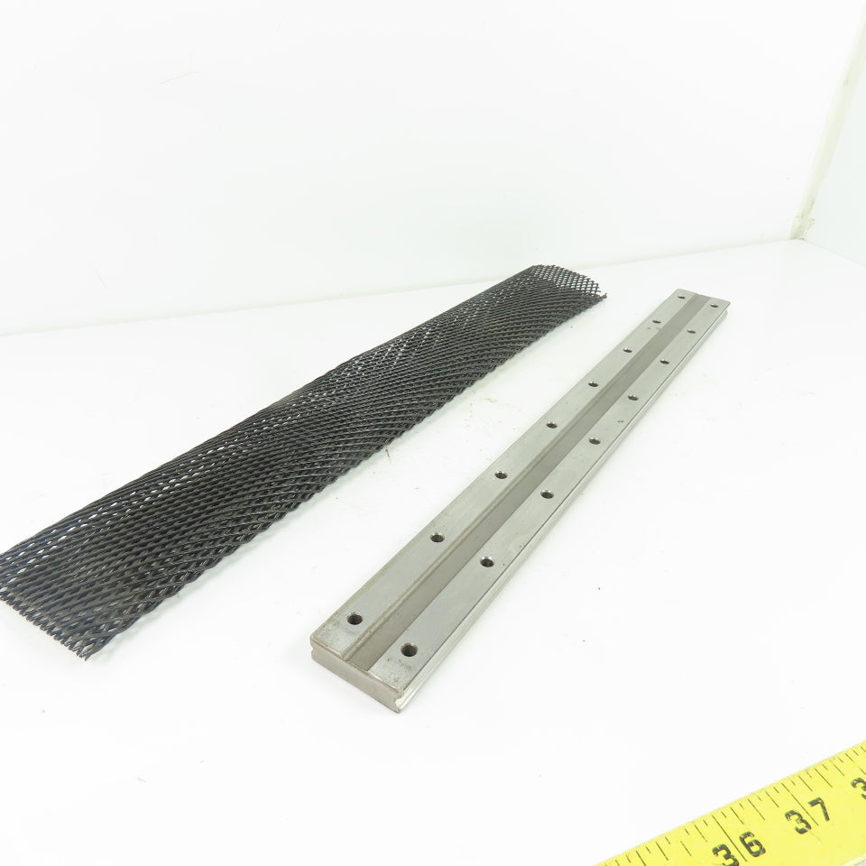 Linear Guide Rail 37mm x 11mm x 380mm OAL