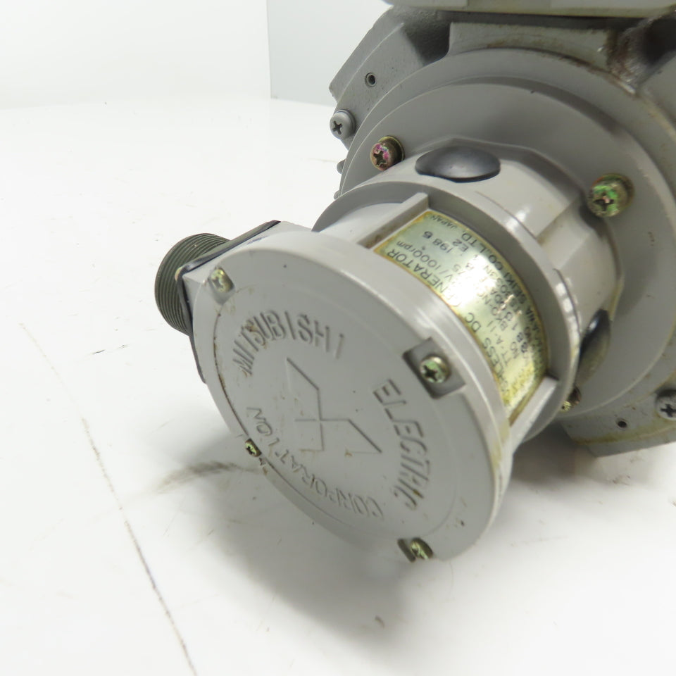 Mitsubishi HD 81-12S Permanent Magnet DC Servo Motor W/ TT-A-II Generator