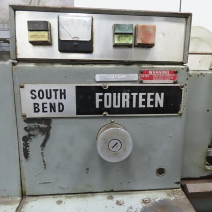 South Bend Fourteen 14" Swing Tool Room Lathe 36" Between Centers Broken Casting