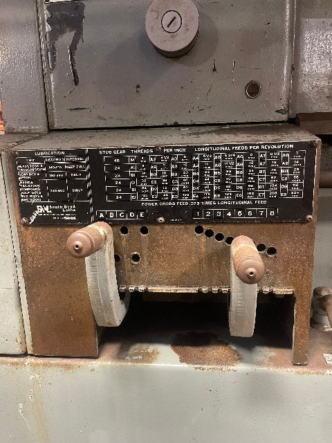 South Bend Fourteen 14" Swing Tool Room Lathe 36" Between Centers Broken Casting