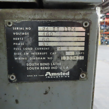 South Bend Fourteen 14" Swing Tool Room Lathe 36" Between Centers Broken Casting