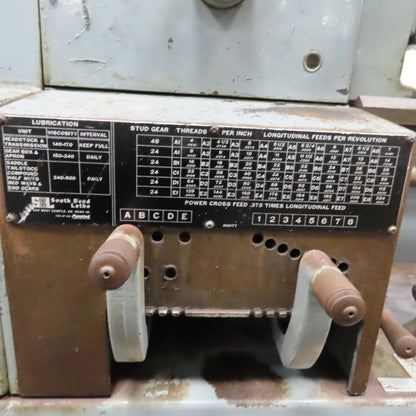 South Bend Fourteen 14" Swing Tool Room Lathe 36" Between Centers Broken Casting