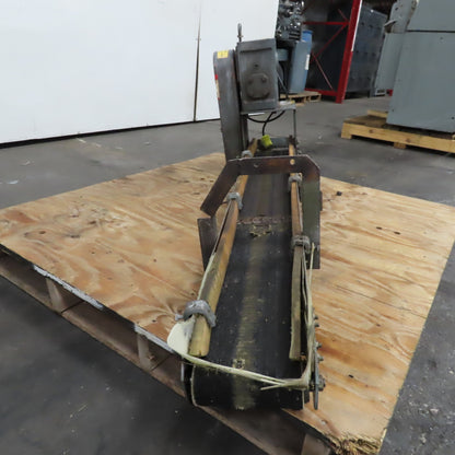 6" x 46" Slide Bed Conveyor 115/230V 1Ph 1/3Hp 9.5FPM