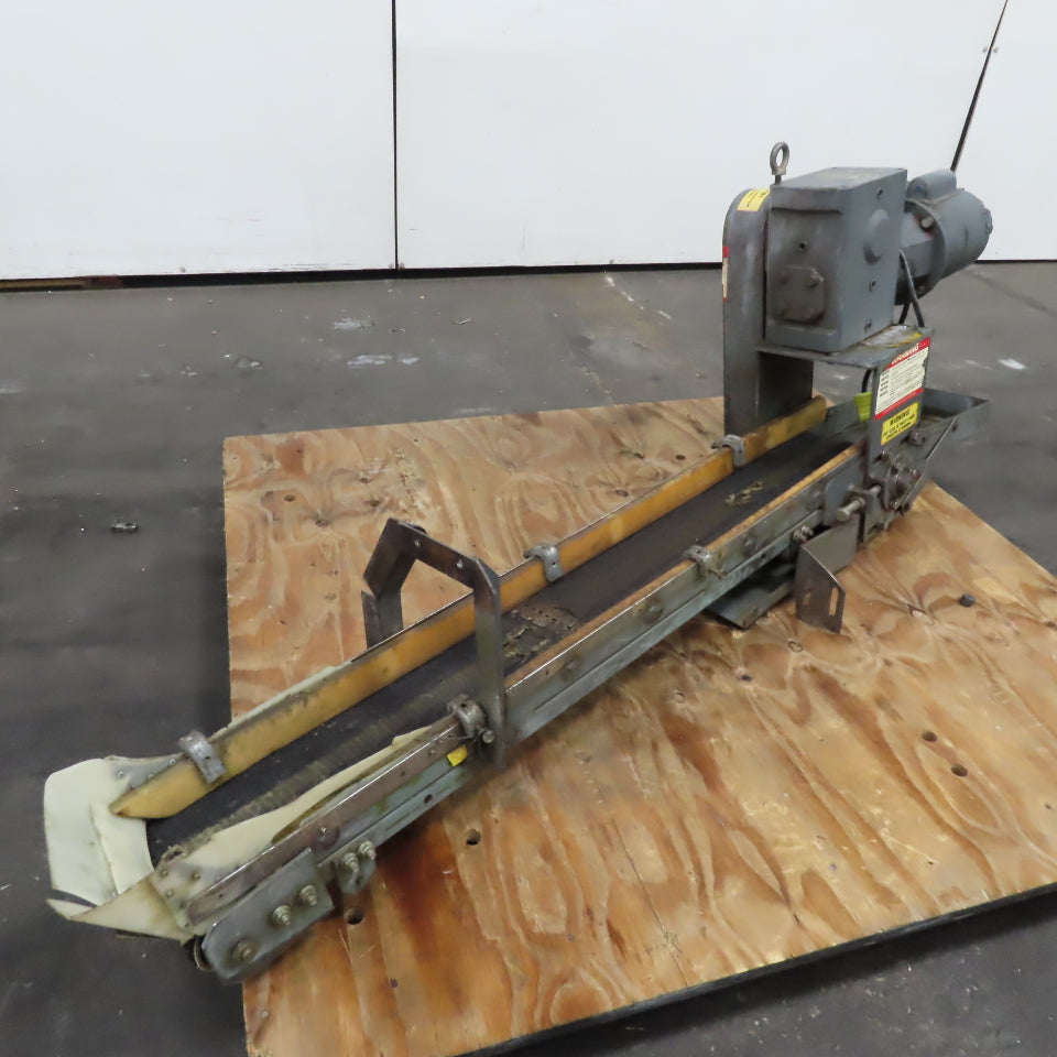 6" x 46" Slide Bed Conveyor 115/230V 1Ph 1/3Hp 9.5FPM