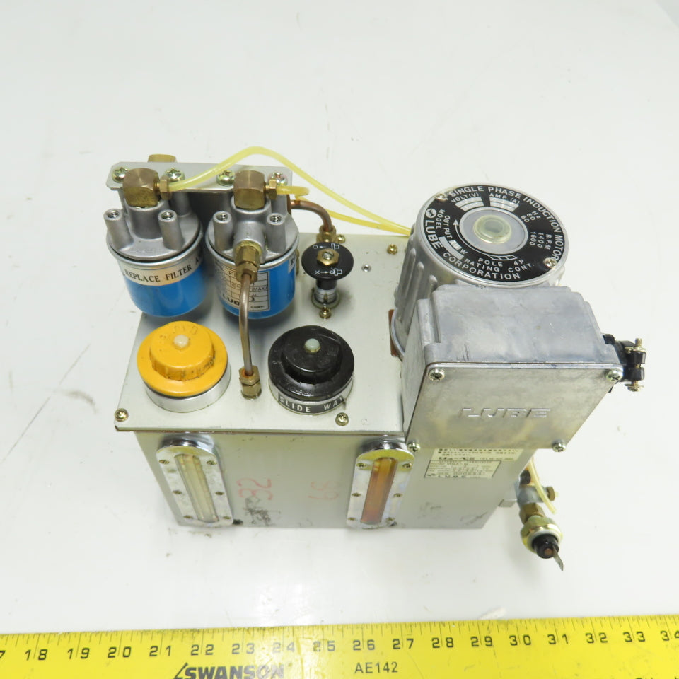 Lube Corp MMX-W Automatic Lubricator 10W 100V 1Ph 1 Gallon Tank