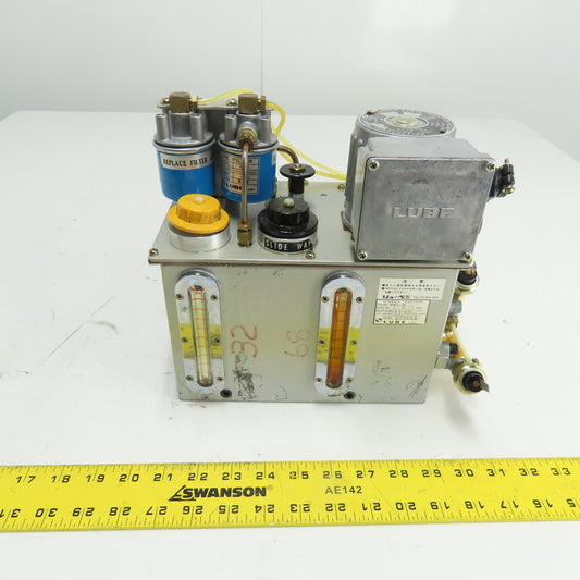 Lube Corp MMX-W Automatic Lubricator 10W 100V 1Ph 1 Gallon Tank