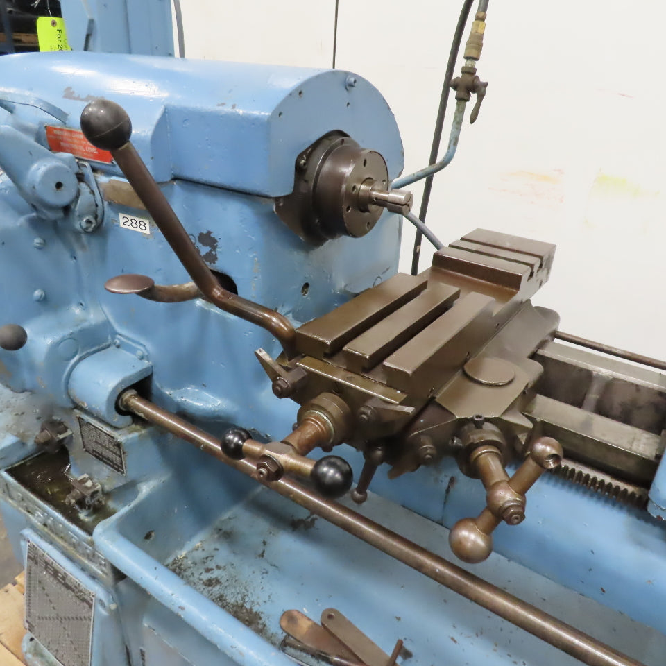 Brown & Sharpe No 2 12" Swing Screw Machine Lathe 14"BC 6 Tool Turret 208V 3Ph