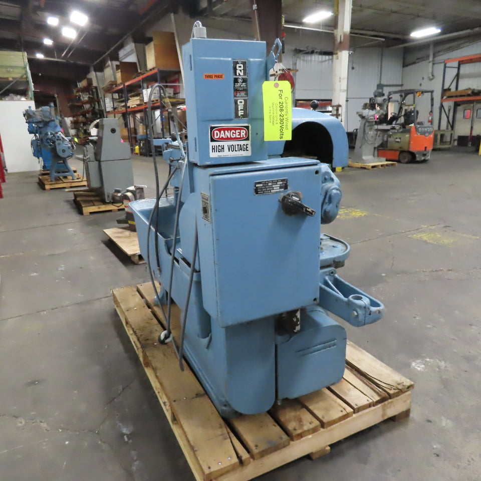 Brown & Sharpe No 2 12" Swing Screw Machine Lathe 14"BC 6 Tool Turret 208V 3Ph