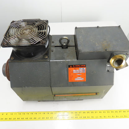 Mitsubishi SJ-22 16.5/22kW AC Spindle Motor 200V 5000RPM 3Ph