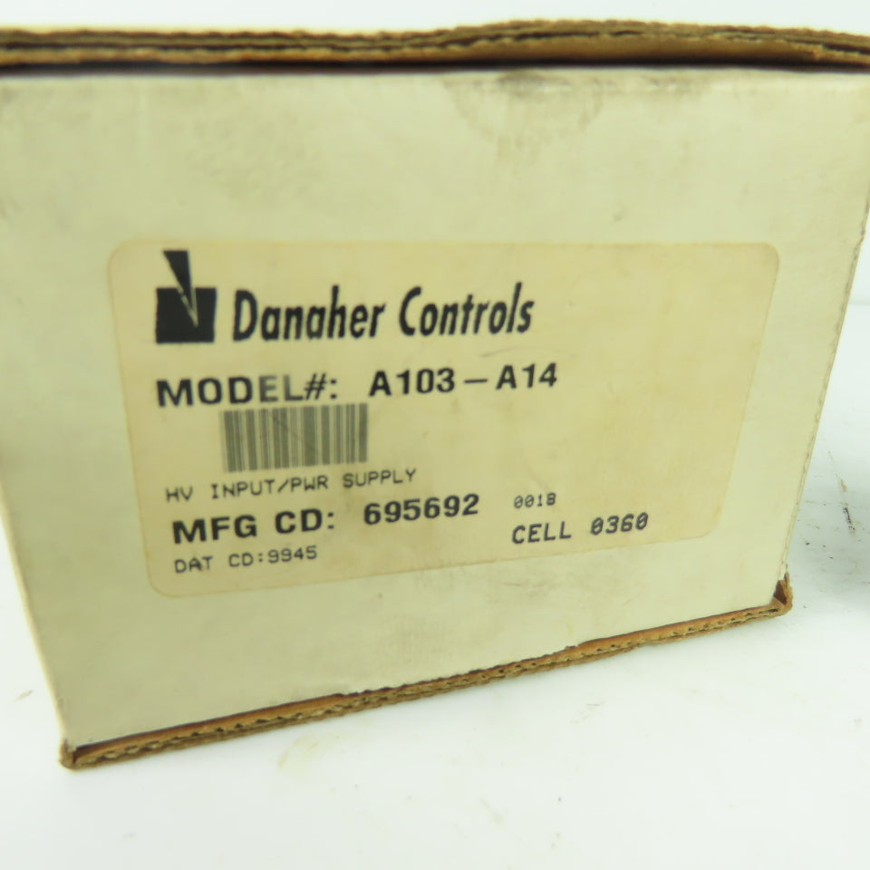Danaher A103-A14 Control Input Power Supply Module 115V/230V 2VA