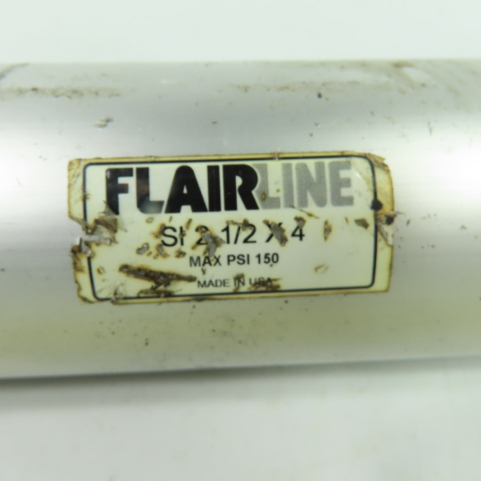 Flairline SI 2 1/2 X 4 Double Act Pneumatic Air Cylinder 2-1/2" Bore 4" Stroke