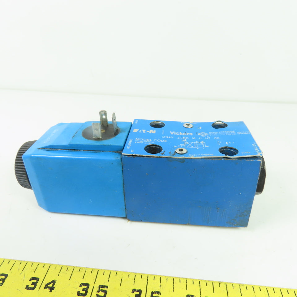 Eaton Vickers DG4V-3-0B-M-U-H7-60 Directional Control Valve 24VDC 30W