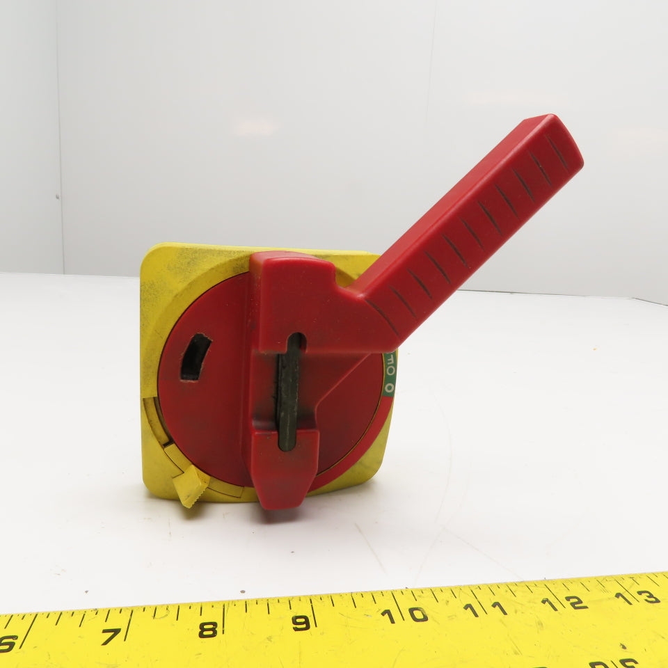 Allen-Bradley 194R-HM4E NEMA 3R 4 4X 12 Red Yellow Rotary Operating Handle