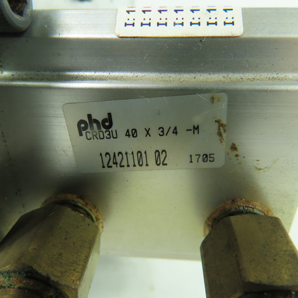 PHD CRD3U 40 X 3/4 -M Pneumatic Cylinder Rotary Actuator 40mm Bore 3/4" Stroke