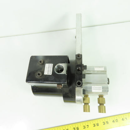 PHD CRD3U 40 X 3/4 -M Pneumatic Cylinder Rotary Actuator 40mm Bore 3/4" Stroke