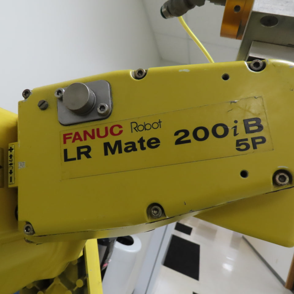 FANUC LR Mate 200iB/5P 6 Axis Robot R-J3iB Mate Control & Teach Pendant 110V 1Ph