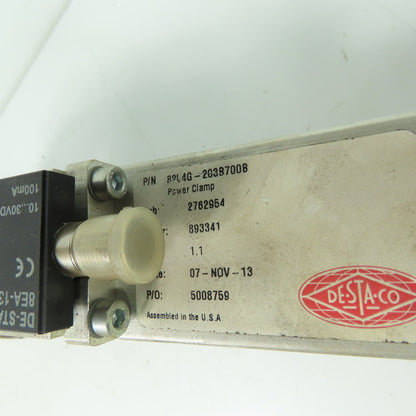 De-Sta-Co 82L4G-203B700B Pneumatic Power Clamp with 8EA-138-1 Sensor