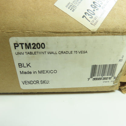 Peerless PTM200 Universal Tablet Wall Cradle 75 VESA NEW