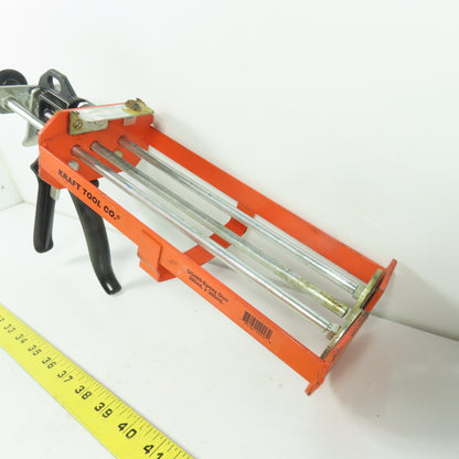 Kraft Tool Co. GG469 Dual Cartridge Manual Epoxy Gun 300mL x 300mL