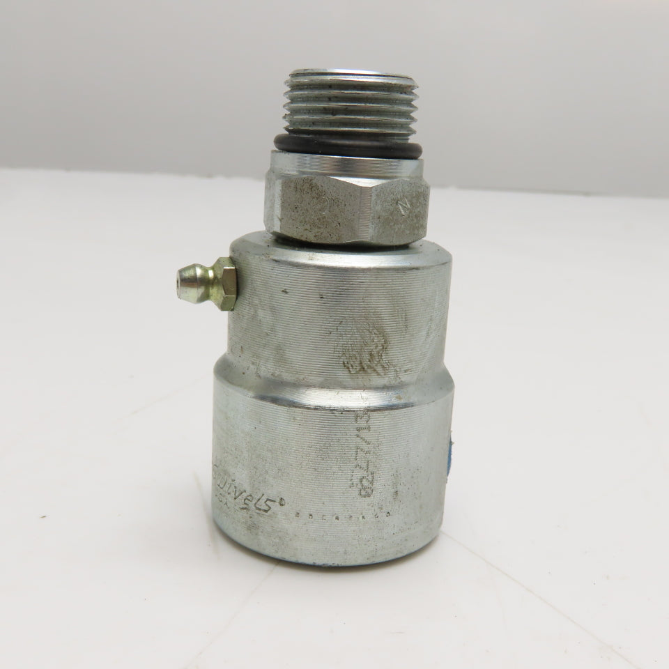 Super Swivels 90° High Pressure Hydraulic Swivel Joint -6 SAE x -8 SAE
