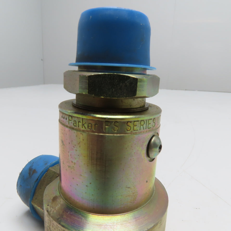 Parker PS Series 90° Hydraulic Swivel Joint 3/4" (-12) ORFS Male x 3/4" NPT