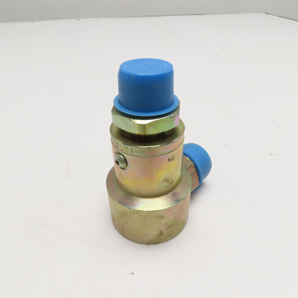 Parker PS Series 90° Hydraulic Swivel Joint 3/4" (-12) ORFS Male x 3/4" NPT