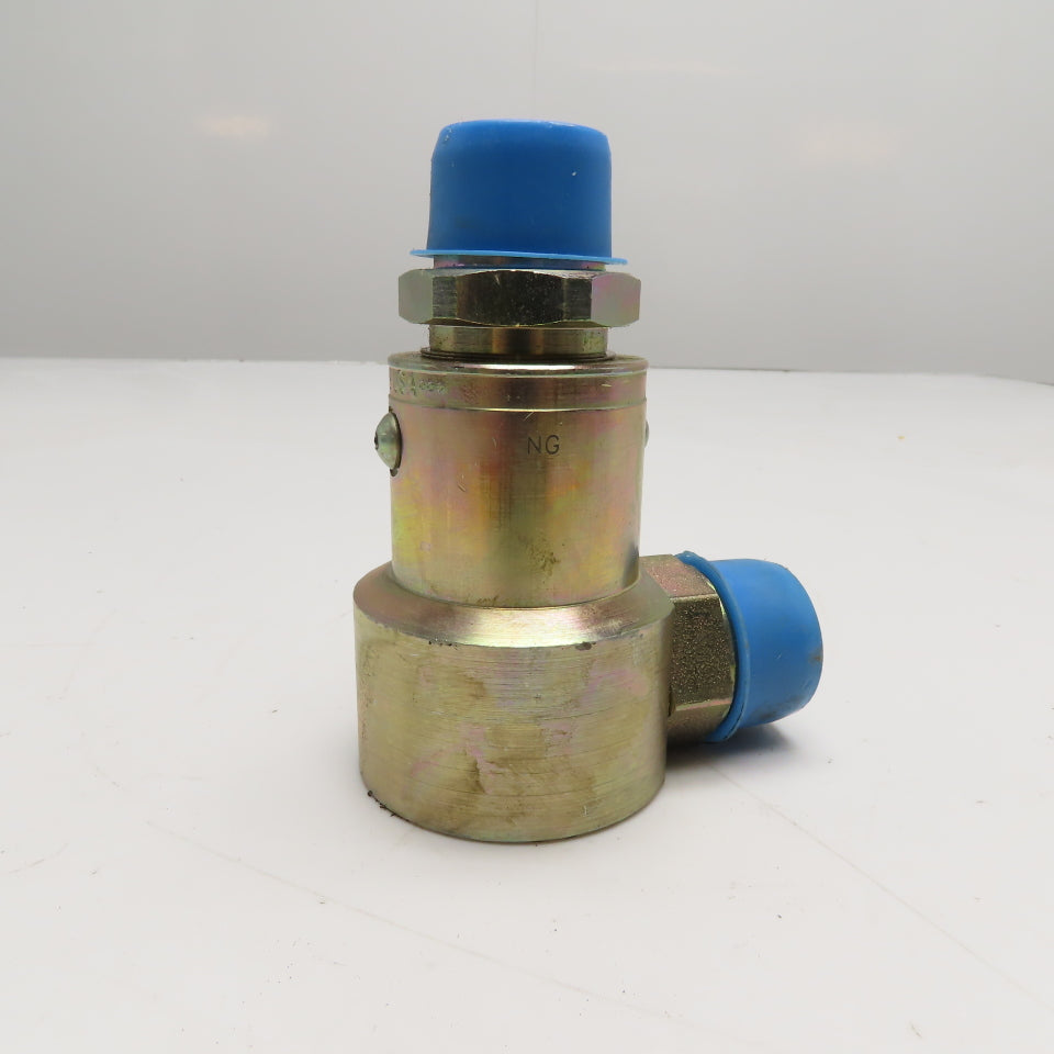 Parker PS Series 90° Hydraulic Swivel Joint 3/4" (-12) ORFS Male x 3/4" NPT