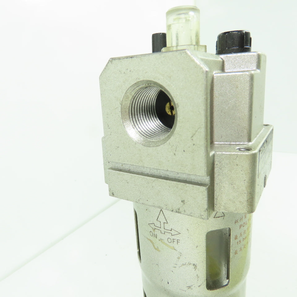 PÖSU PL4000-04 Pneumatic Air Line Lubricator 15 bar 215 psi 1/2" NPT