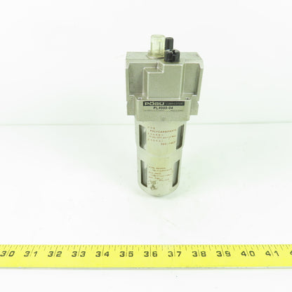 PÖSU PL4000-04 Pneumatic Air Line Lubricator 15 bar 215 psi 1/2" NPT
