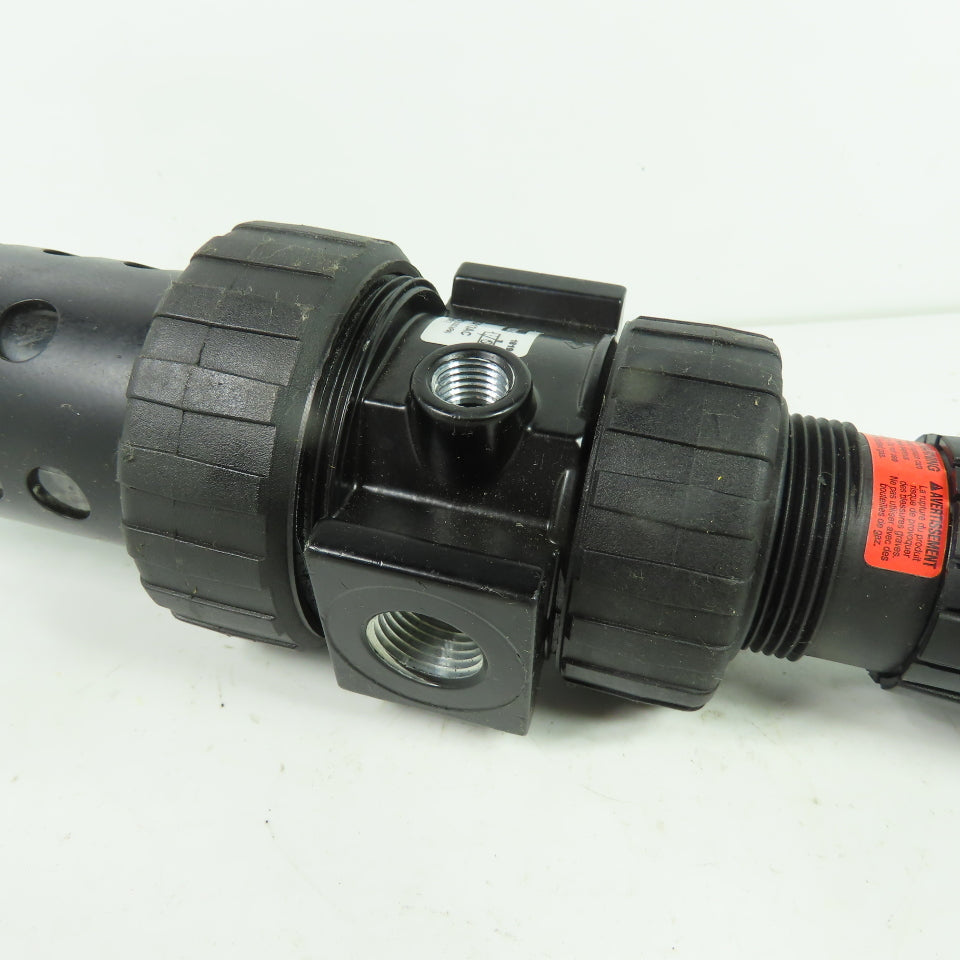 Parker 07E32A13AC Pneumatic Particulate Filter 150 PSI 125F 1/2" NPT