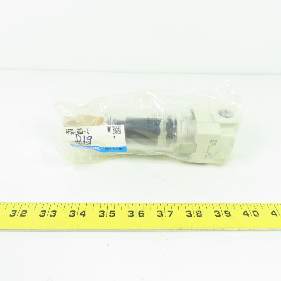 SMC AF30-03D-A Pneumatic Air Filter 1.0MPa Polycarbonate Bowl NEW