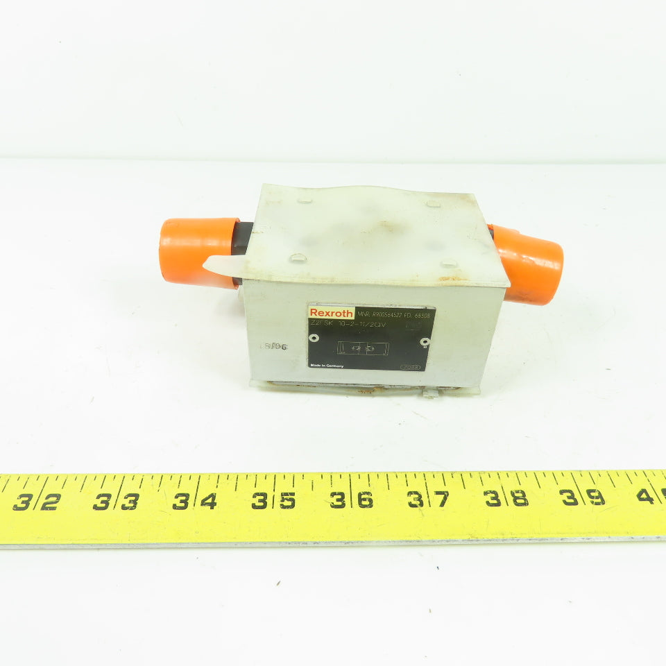 Rexroth R900564522 Z2FSK 10-2-11/2QV Twin Throttle Check Valve Sandwich Plate