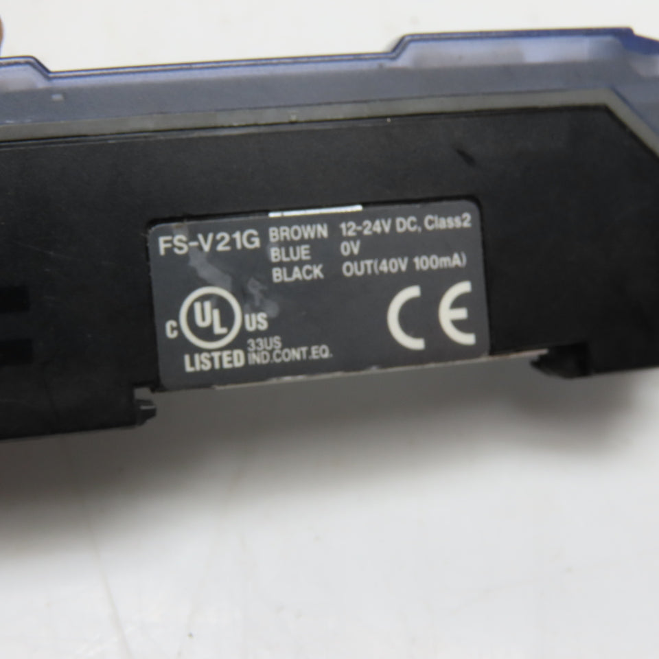 Keyence FS-V21G High Power Digital Fiber Optic Sensor Amplifier