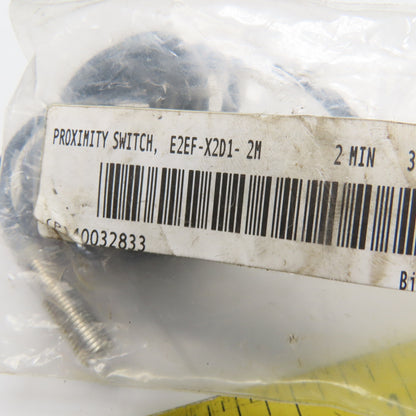 Omron E2EF-X2D1-2M Inductive Proximity Switch Stainless Steel 2M Cable