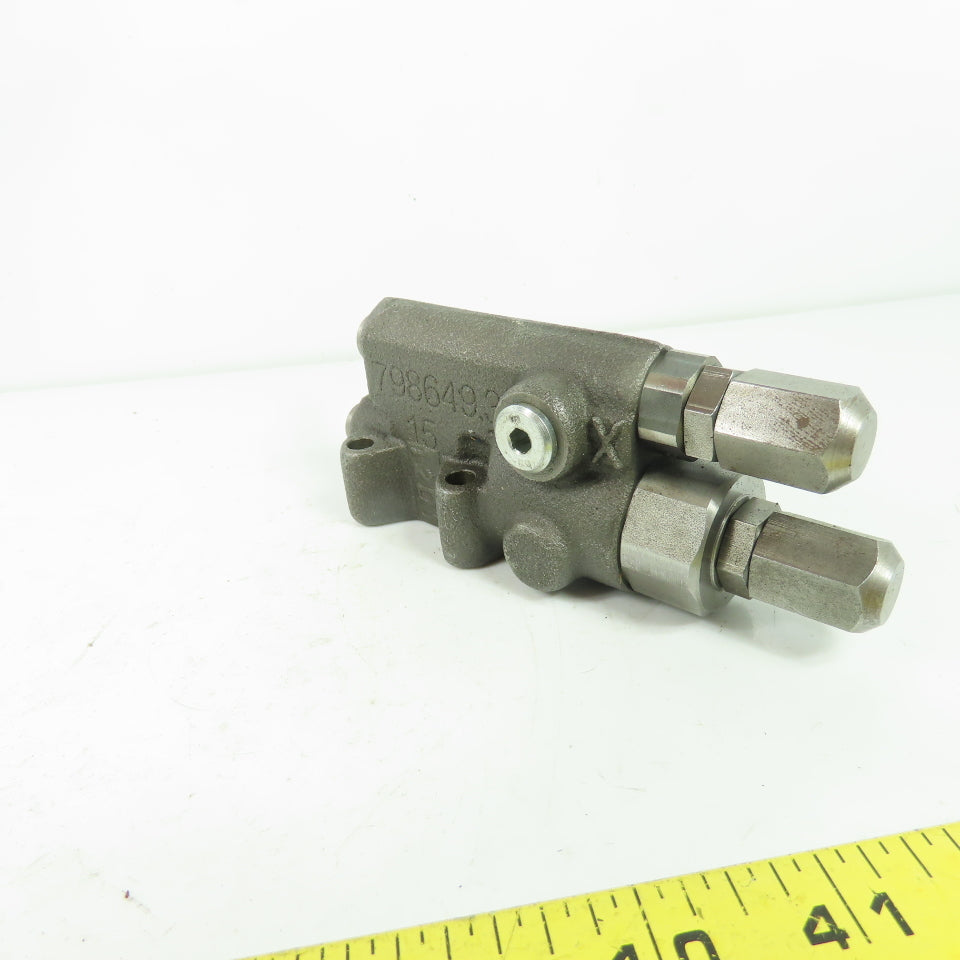 Rexroth 912791 798649.3 Hydraulic Check Valve 120V