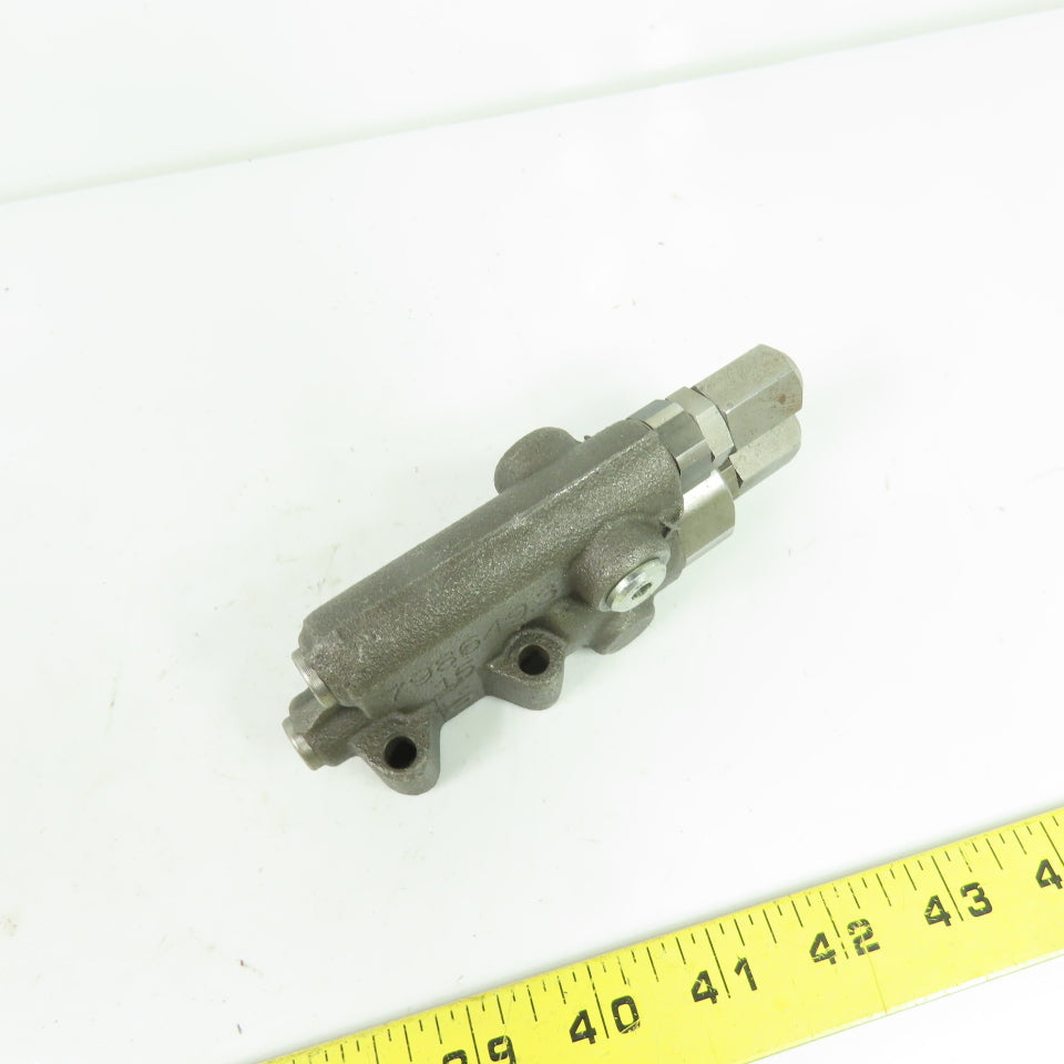 Rexroth 912791 798649.3 Hydraulic Check Valve 120V