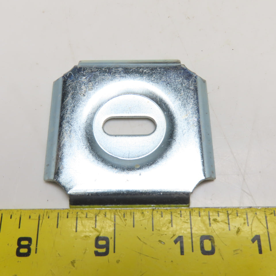 Hoffman QTPSSW3 Zinc Square Splice Washers 2" 50-Pack