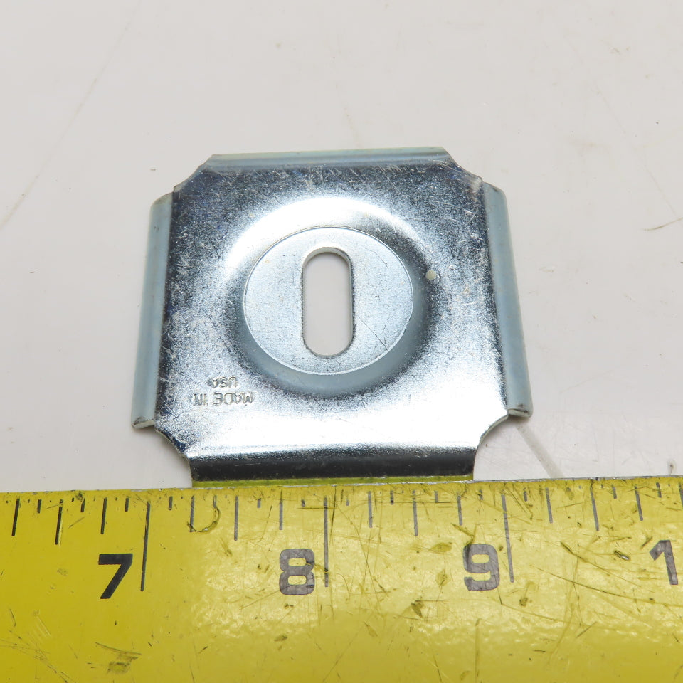 Hoffman QTPSSW3 Zinc Square Splice Washers 2" 50-Pack