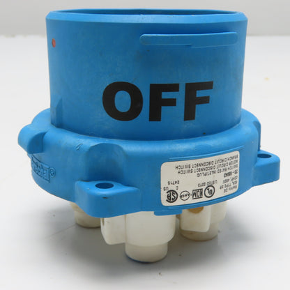 Meltric 33-68043 DS Switch Rated Inlet Plug 60A 480V 3Ph 20HP