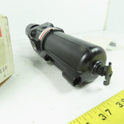 Arrow B754M DT Pneumatic Filter Regulator Auto Drain Metal Bowl 1/2" NPT NEW