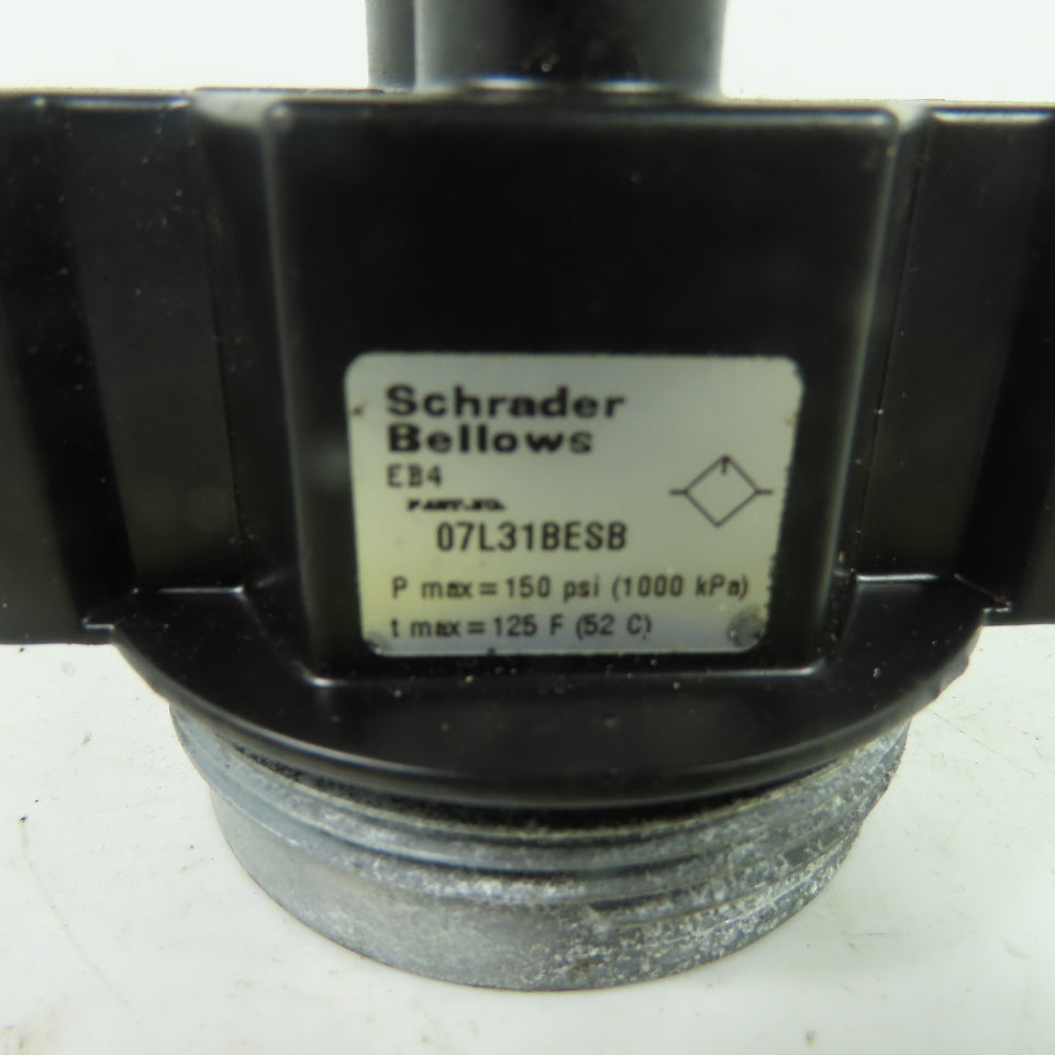 Schrader Bellows 07L31BESB Pneumatic Air Lubricator 150PSI 3/4" NPT